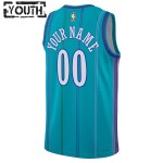 Maillot NBA Charlotte Hornets Personnalisable Jordan 2023-24 Classic Edition Teal Swingman - Enfant